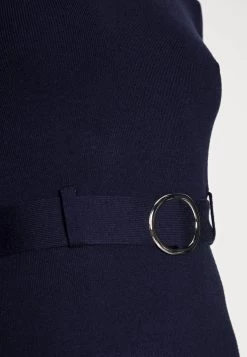Anna Field Crew Ausschnitt Mini Strickkleid Mit Gürtel - Robe Pull - Dark Blue -Boutique Fashion Soldes 0f3e033d03c447b487980d4911bec165