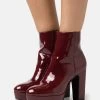 Anna Field Bottines À Talons Hauts - Dark Red -Boutique Fashion Soldes 29afa27dd17a4f52a2eb7e4e04d9d3af
