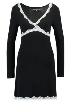 Anna Field Heidi Long Sleeves Viscose Nightdress - Chemise De Nuit / Nuisette - Black 12 Anna Field Heidi Long Sleeves Viscose Nightdress - Chemise De Nuit / Nuisette - Black -Boutique Fashion Soldes 32fa00dfae104f94a6dcda686bd2fdf8