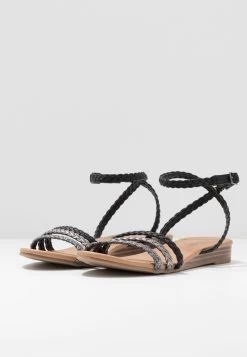 Anna Field Sandales - Black/Silver -Boutique Fashion Soldes 4cbe477375bf4918b1884379bad2b032