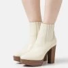 Anna Field Bottines À Plateau - Off White -Boutique Fashion Soldes 4d7fd0f8ad8745c19fd82052e4d08901