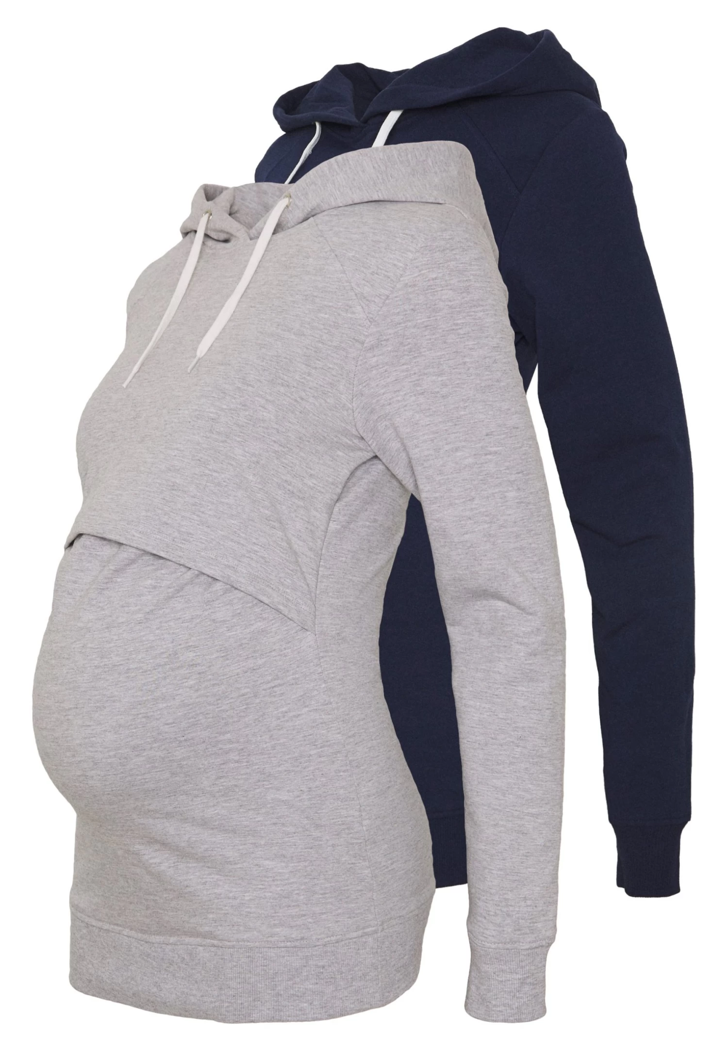 2 Pack Nursing Hoodie - Sweat À Capuche - Light Grey/Dark Blue 3 2 Pack Nursing Hoodie - Sweat À Capuche - Light Grey/Dark Blue