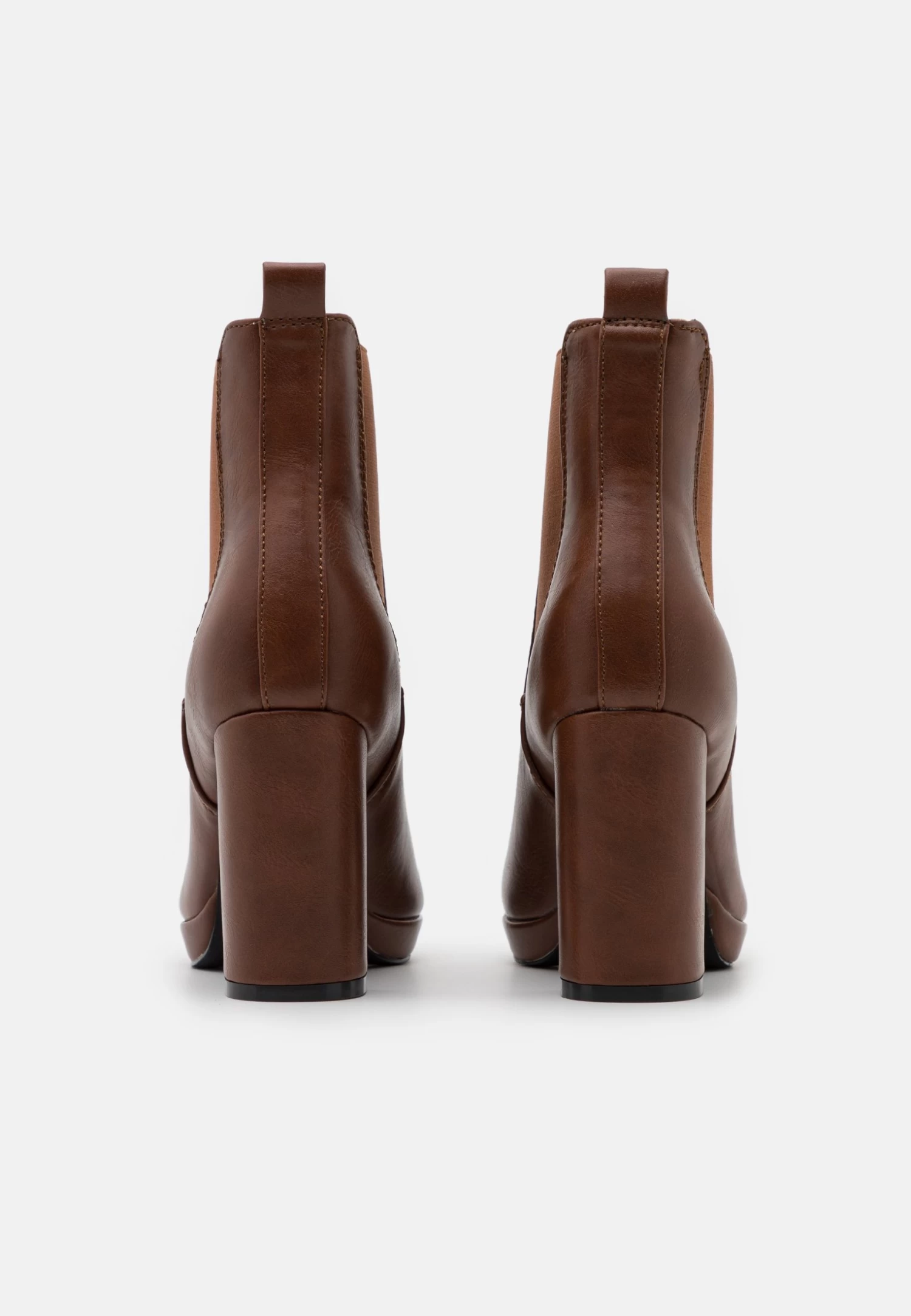 Anna Field Bottines À Talons Hauts - Cognac 6 Anna Field Bottines À Talons Hauts - Cognac – Image 4