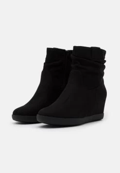 Anna Field Winter Boot - Bottines Compensées - Black 10 Anna Field Winter Boot - Bottines Compensées - Black -Boutique Fashion Soldes 6ba5240747b84e0984948802e266d88c