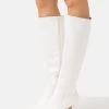 Anna Field Bottes - White