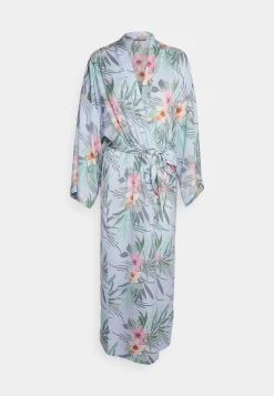 Anna Field Floral Robe - Peignoir - Blue -Boutique Fashion Soldes 792a50311be84056929ce7ae41464dd6