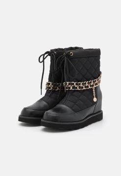 Anna Field Winter Boot - Bottines Compensées - Black -Boutique Fashion Soldes 7ff623f25111497fa44335462263a7df