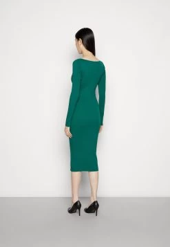 Anna Field V Ausschnitt Bodycon Midi Strickkleid - Robe Fourreau - Green -Boutique Fashion Soldes 86498fc4944c4db0b34bd9ac985567e6