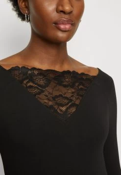 Anna Field T-Shirt À Manches Longues - Black -Boutique Fashion Soldes a341e580ab9742269e985914d8d43ccc