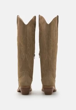 Anna Field Leather - Santiags - Beige -Boutique Fashion Soldes a52185d1ce76484d8952ee95a9641d88