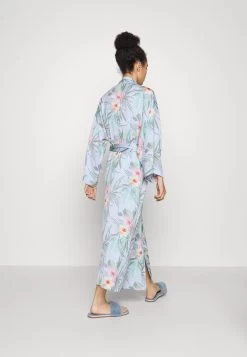 Anna Field Floral Robe - Peignoir - Blue -Boutique Fashion Soldes a993fdd81fac4d6e8a2b4bc9e3d07a0d