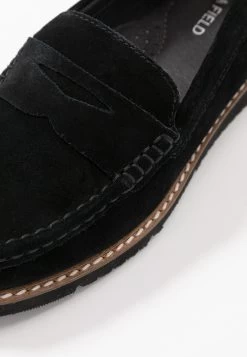 Anna Field Comfort Leather - Mocassins - Black -Boutique Fashion Soldes aa68547989c74b63adc13ef14e4b43ff