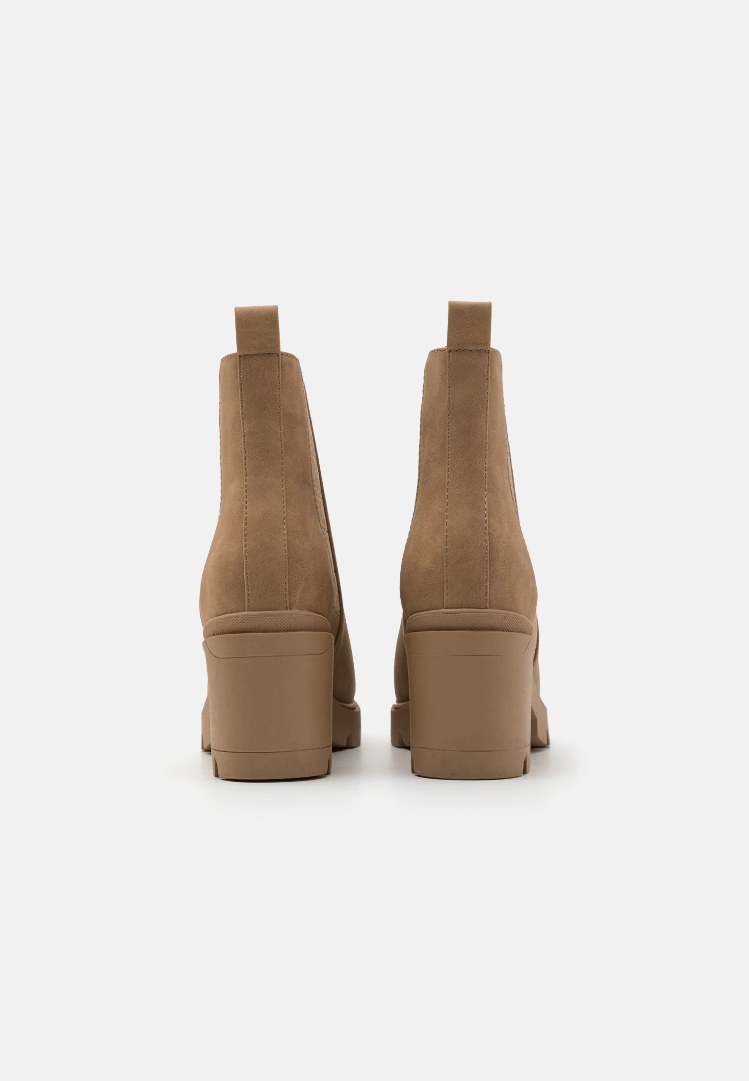 Anna Field Bottines À Plateau - Taupe 6 Anna Field Bottines À Plateau - Taupe – Image 4