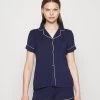 Anna Field Button Through Pj Set - Pyjama - Blue/White -Boutique Fashion Soldes c3bf857a30594533b3027cbef3c245ab