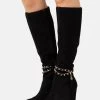 Anna Field Leather - Bottes Compensées - Black -Boutique Fashion Soldes cd1c976ca2584679980059481edcc7e9