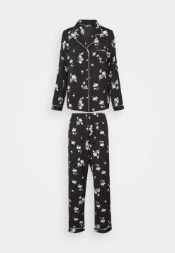 Anna Field Set - Pyjama - Black/Offwhite -Boutique Fashion Soldes ce45f845024a4bf0905e3db5c428bd2b