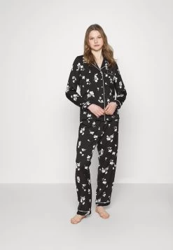 Anna Field Set - Pyjama - Black/Offwhite -Boutique Fashion Soldes e0dd5f707f9a404d9fcc6db836c33fc8