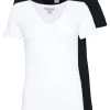 2 Pack - T-Shirt Basique - Black/White 2 2 Pack - T-Shirt Basique - Black/White -Boutique Fashion Soldes e44b98d75df34409a2f0caa9989416dc