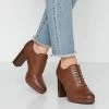 Anna Field Comfort - Bottines À Talons Hauts - Cognac