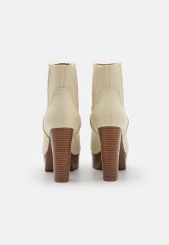 Anna Field Bottines À Plateau - Off White -Boutique Fashion Soldes ff4cd2a6ddaf47e08de0bee25aae092f